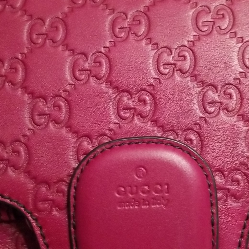 Gucci leather handbag